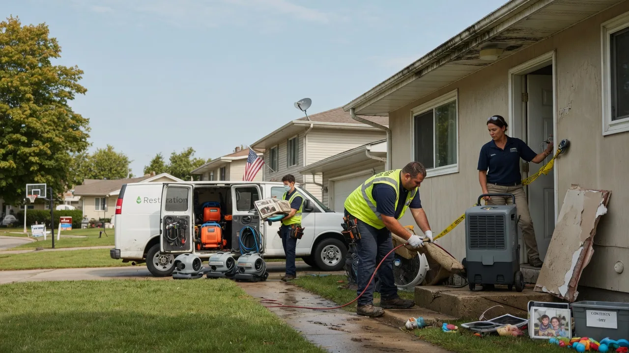 Water Damage Restoration in Blaine, OH near me